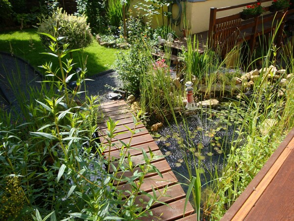 Property grounds - Cozy apartment for adults only for non-smokers, with beautiful outdoor facilities (Irrel)