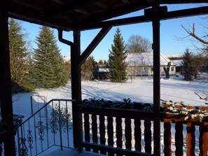 Property grounds - 3 star apartment with pool, family friendly, with dog, near the lake in great nature (Angermünde)