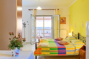 1 habitación, tabla de planchar con plancha, wifi y ropa de cama 