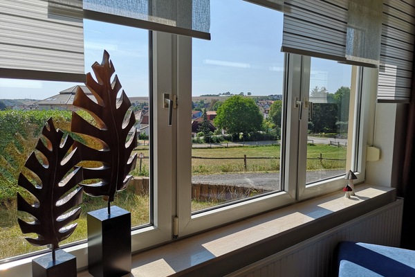 Ausblick aus dem Wohnzimmer
