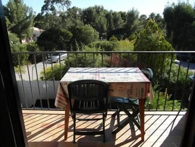 Comfortable 3-room apartment, sea view, close to the beach, quiet situation