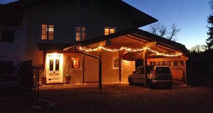 5 star apartment with 180 degree mountain view near the Chiemsee