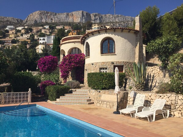 Outdoor pool - Holiday house for 4 people with private pool and panoramic views (Calp)