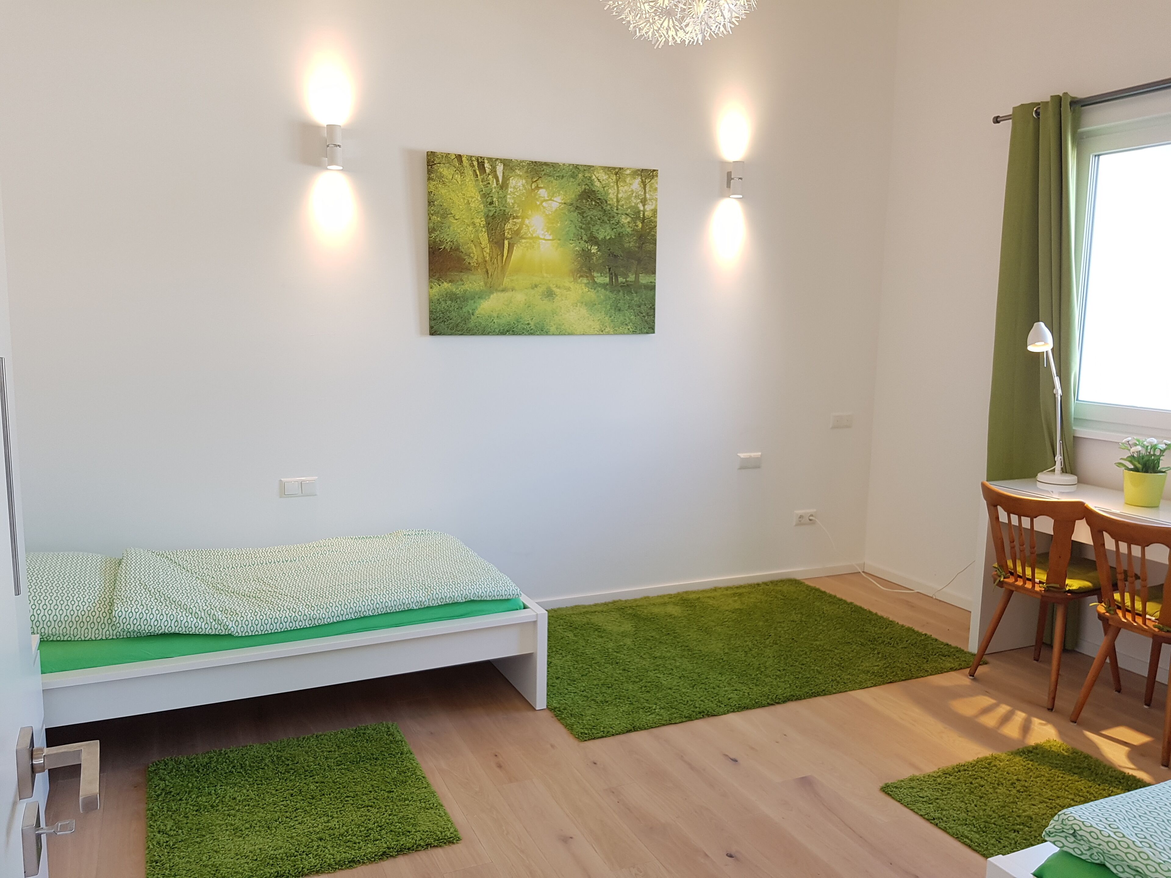 1 bedroom, iron/ironing board, Internet, bed sheets