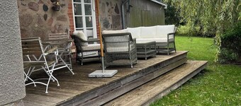 Urlaub im Ferienhaus Stintenburg Insel mitten im Biospärenreservat