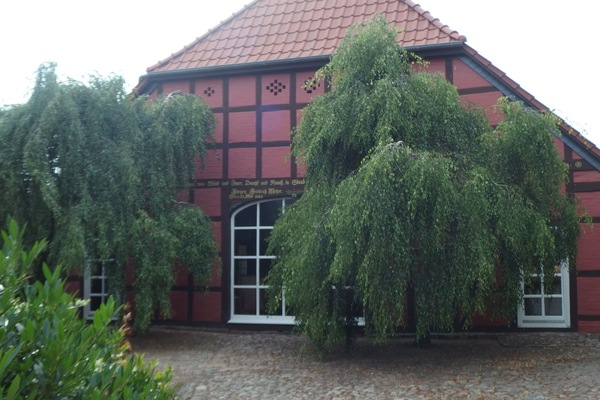 Giebel des Hauses