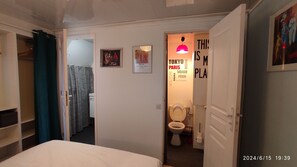 1 chambre, bureau, fer et planche à repasser, Wi-Fi gratuit