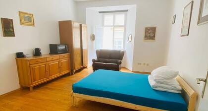Studio für 2, mitten in der Stadt, mit Kochzeile