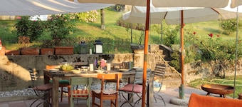 Fantastique maison de campagne avec un grand jardin