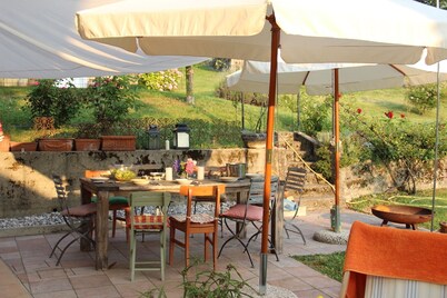 Fantastic country house with a spacious garden