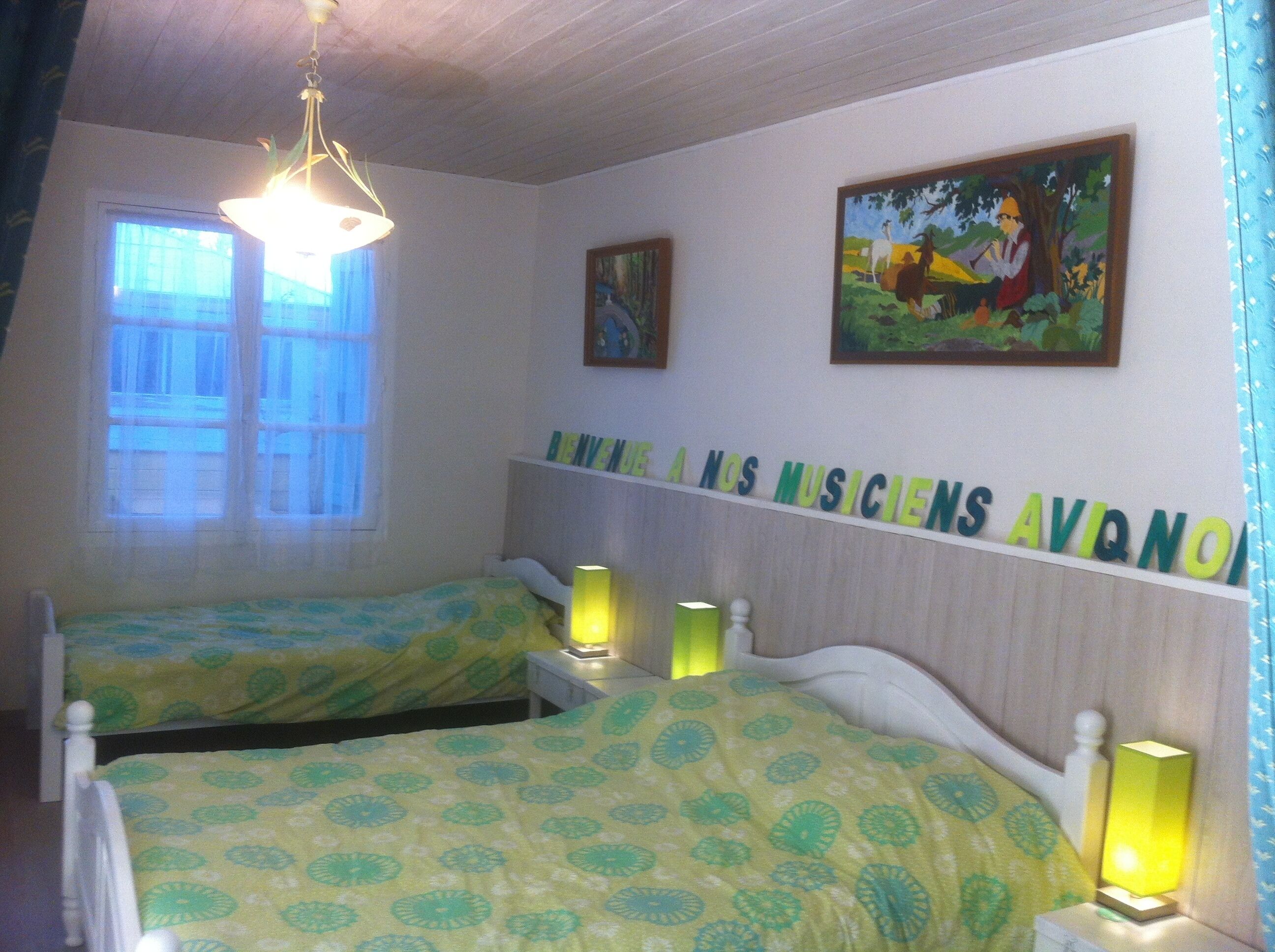 Green Room Gites des Arcades Labastide Beauvoir