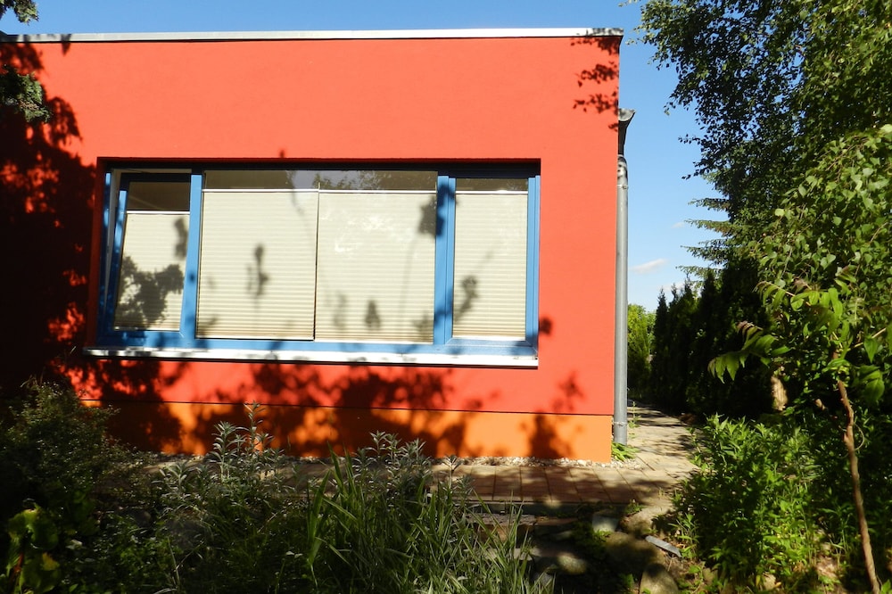 bright studio apartment, located in the middle of many small lakes