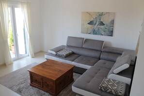 TV, DVD player, books - Small private house with terrace  (Tar Vabriga)