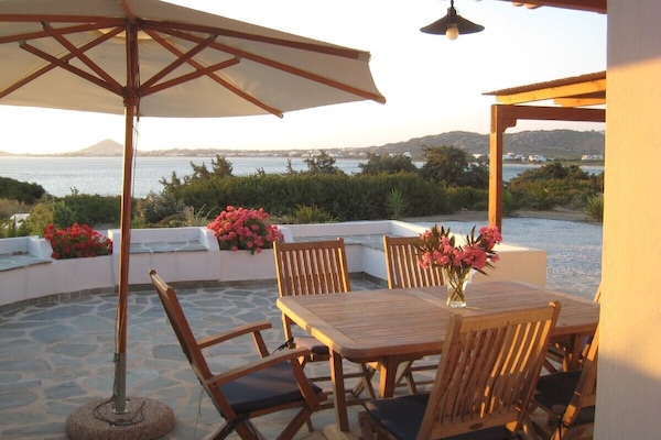 Terrace devant la cuisine