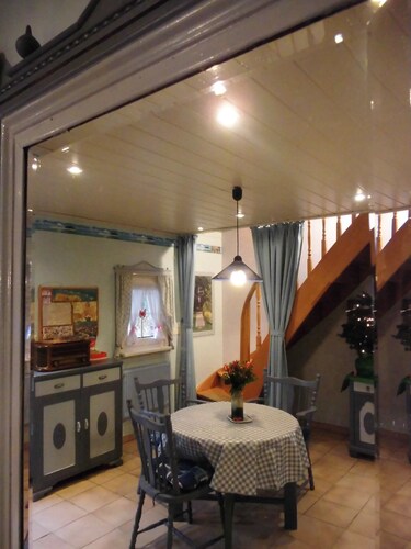 stylish, two storied apartment with seoarate entrance centrally located