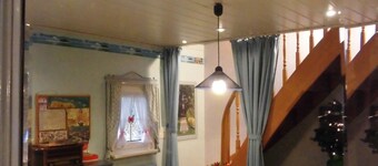 stylish, two storied apartment with seoarate entrance centrally located