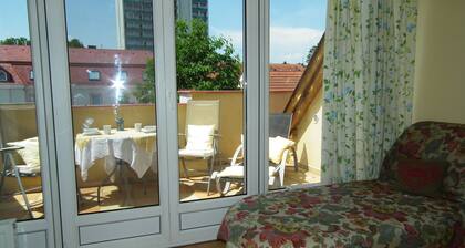 New apartment in centre of Heviz, only 50 m to thermal lake