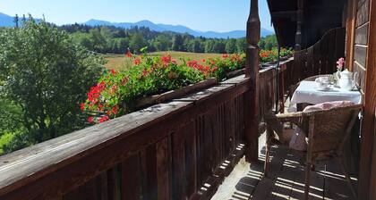 Heissbauer Vacation Rental "Rosentraum" with Mountain Views and Two Bedrooms