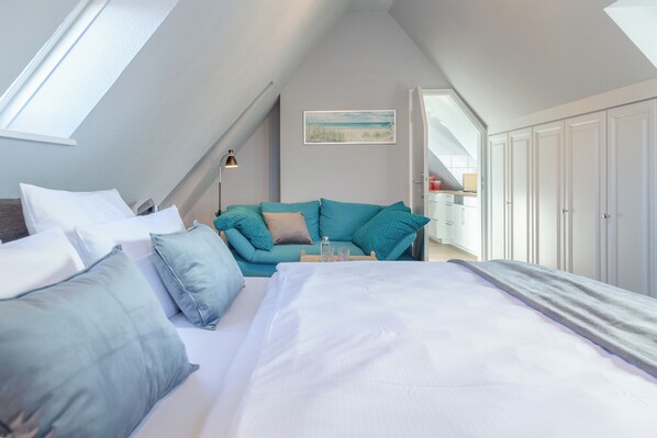 1 bedroom, iron/ironing board, travel crib, free WiFi