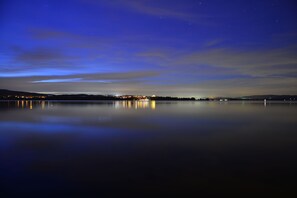 Sun-loungers, beach towels
