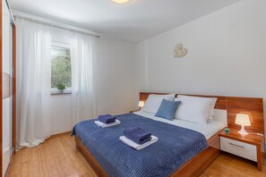 2 quartos, Wi-Fi, roupa de cama