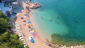 Beach - Villa in Dramalj, family friendly, pool, close to the beach (Dramalj)