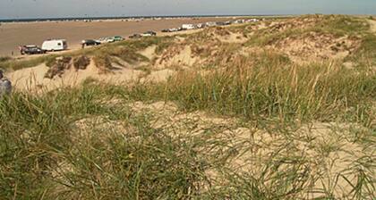 Viehättävä loma-asunto Rømøllä näköalalla kauniille dyynimaisemaan