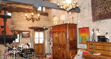Chambre Lit Jumeaux - Le moulin a Huile a Memer - 2 pers.