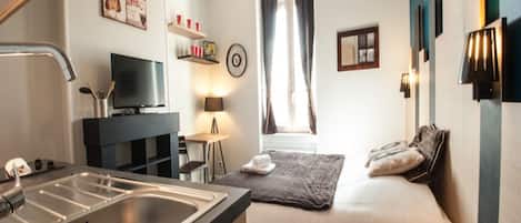 1 Schlafzimmer, Bügeleisen/Bügelbrett, WLAN, Bettwäsche
