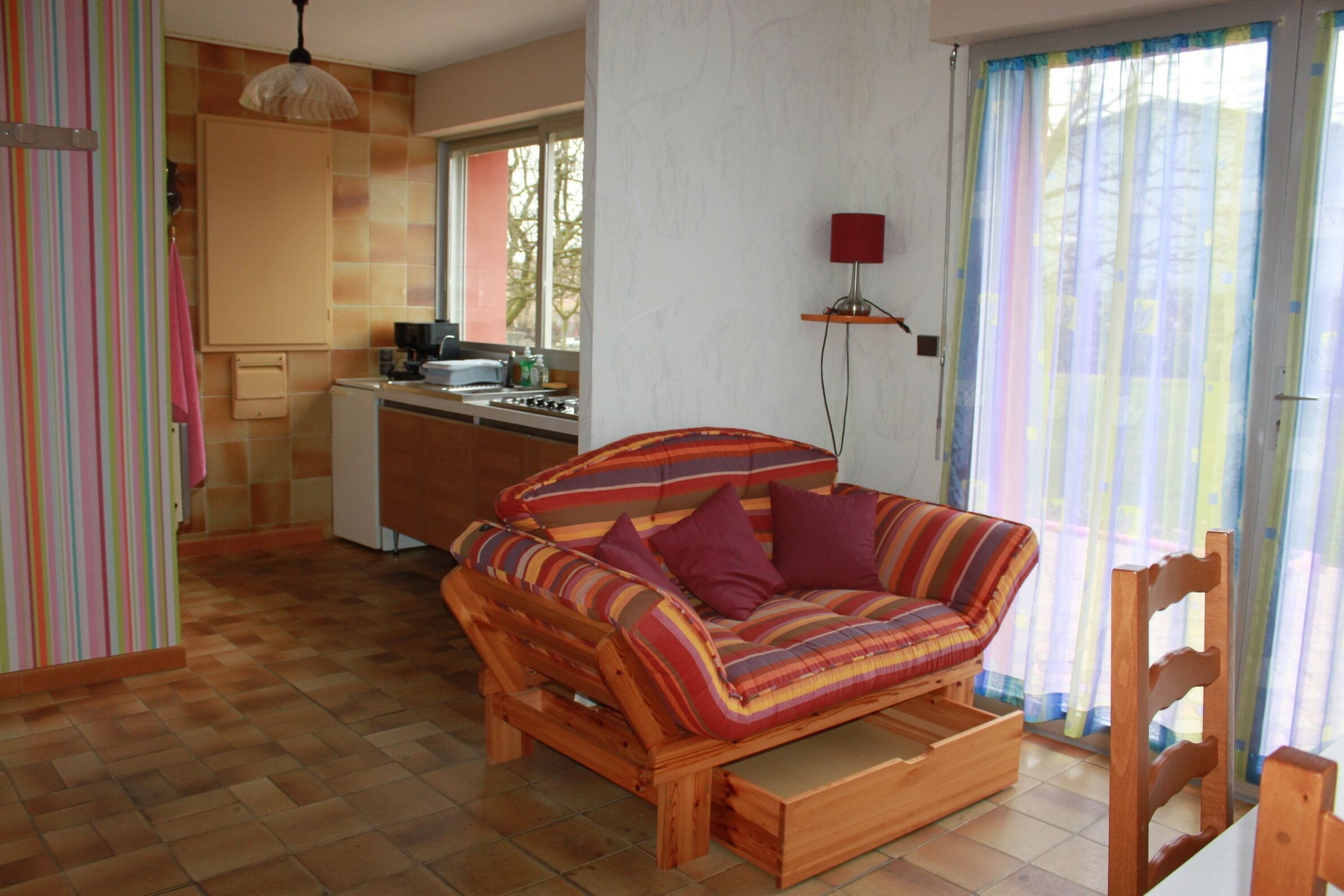 Studio in the quiet and bright countryside