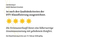 Modern 4* vacation apartment at the Saarschleife in the heart of the border triangle!