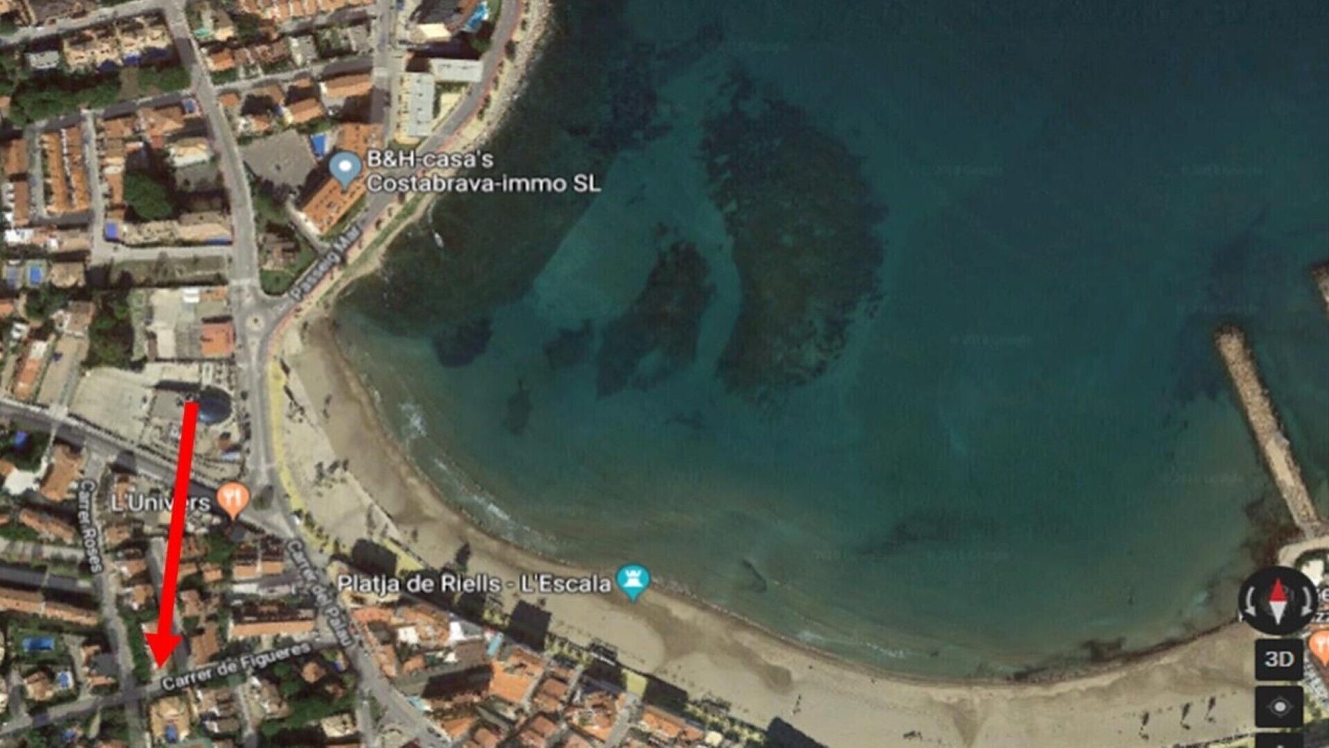 Mapa de la propiedad