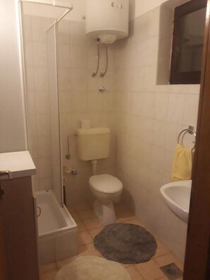 Dusche, Handtücher