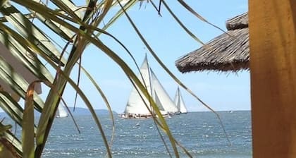 Rte des Sanguinaires Villa with swimming pool 150 m walk from the beach.