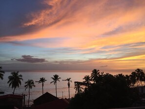 Vista a la playa o el mar
