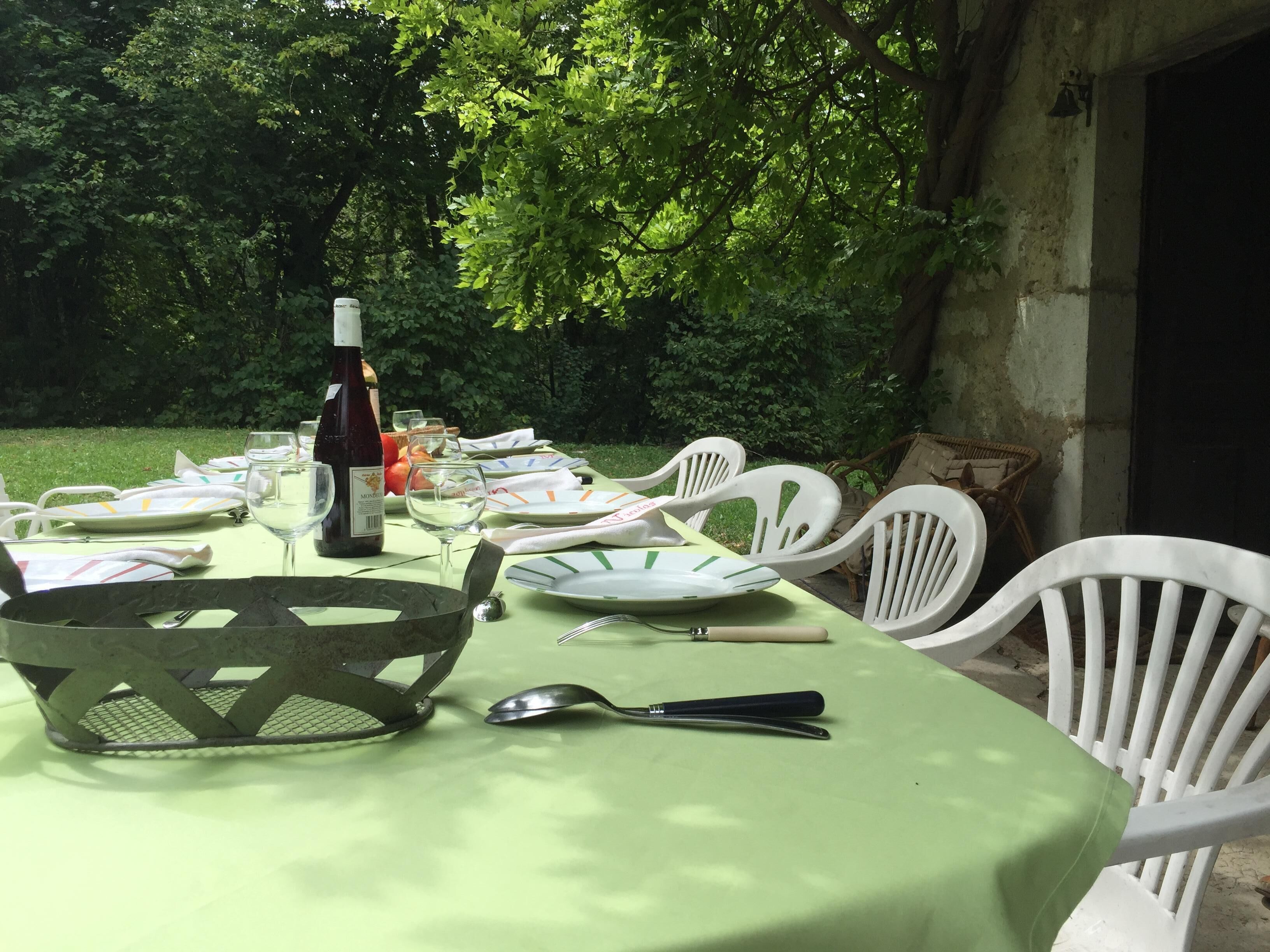 Restauration en plein air