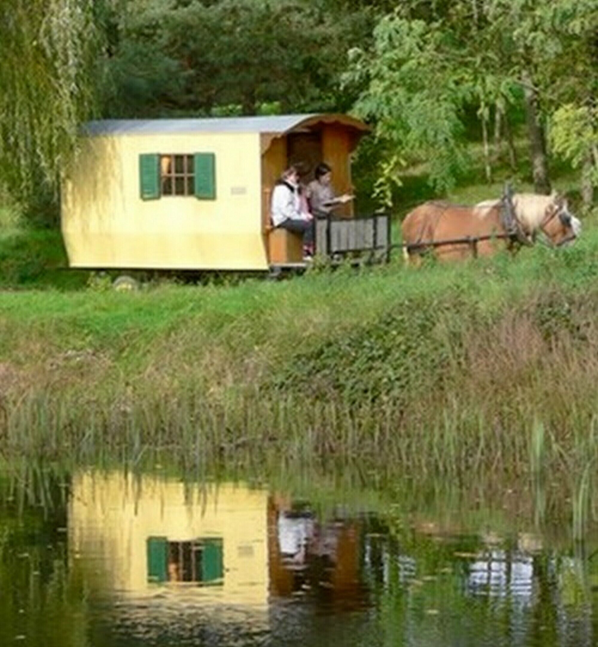 STAYS IN ROULOTTE WITH HORSE "DISCOVERY OF THE VAL OF LOVE" AND ROOMS D HOTES