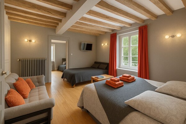 1 bedroom, iron/ironing board, WiFi, bed sheets