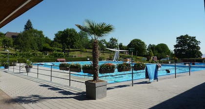 Modern apartment with terrace and use of sauna