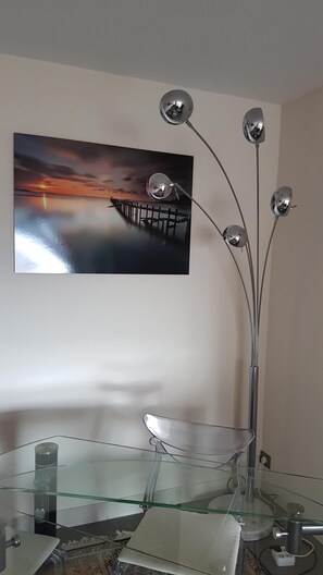 Interior - Penthouse apartment with sea view and very large terrace and pool (Cannes)