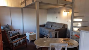 Living area - Cassiopée, for 2 to 4 people with exceptional panoramic views (NOAILHAC)