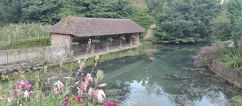 La cabaña de ángel cerca de Guédelon