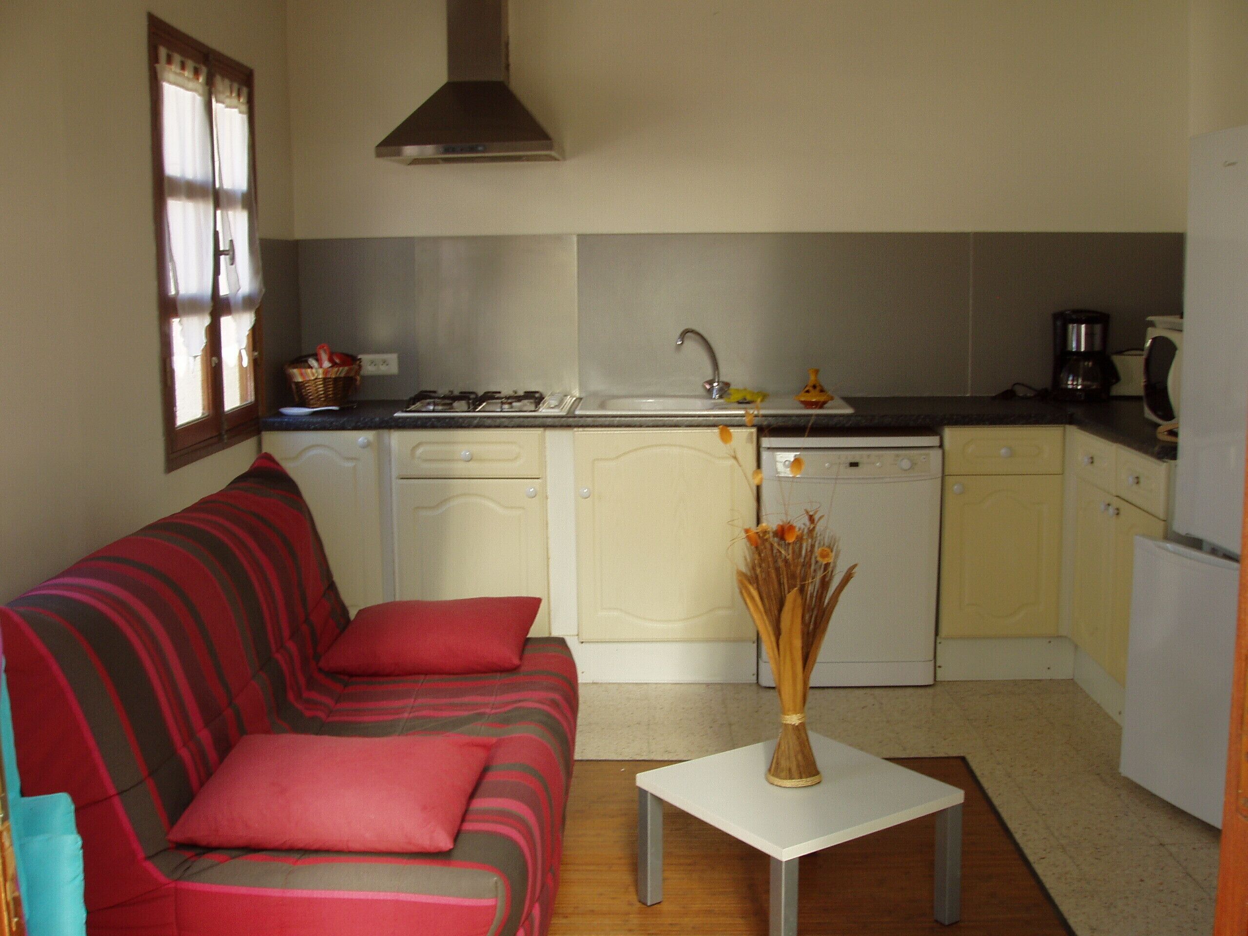 house adjoining the owner's main house