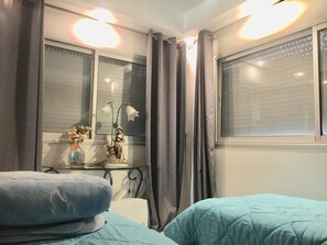 2 Schlafzimmer, Bügeleisen/Bügelbrett, kostenloses WLAN, Bettwäsche