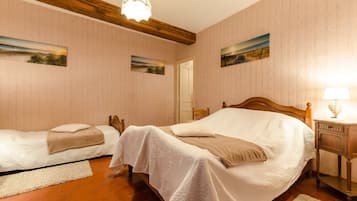 2 chambres, fer et planche Ă repasser, Wi-Fi gratuit