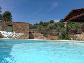 Beheizter Pool