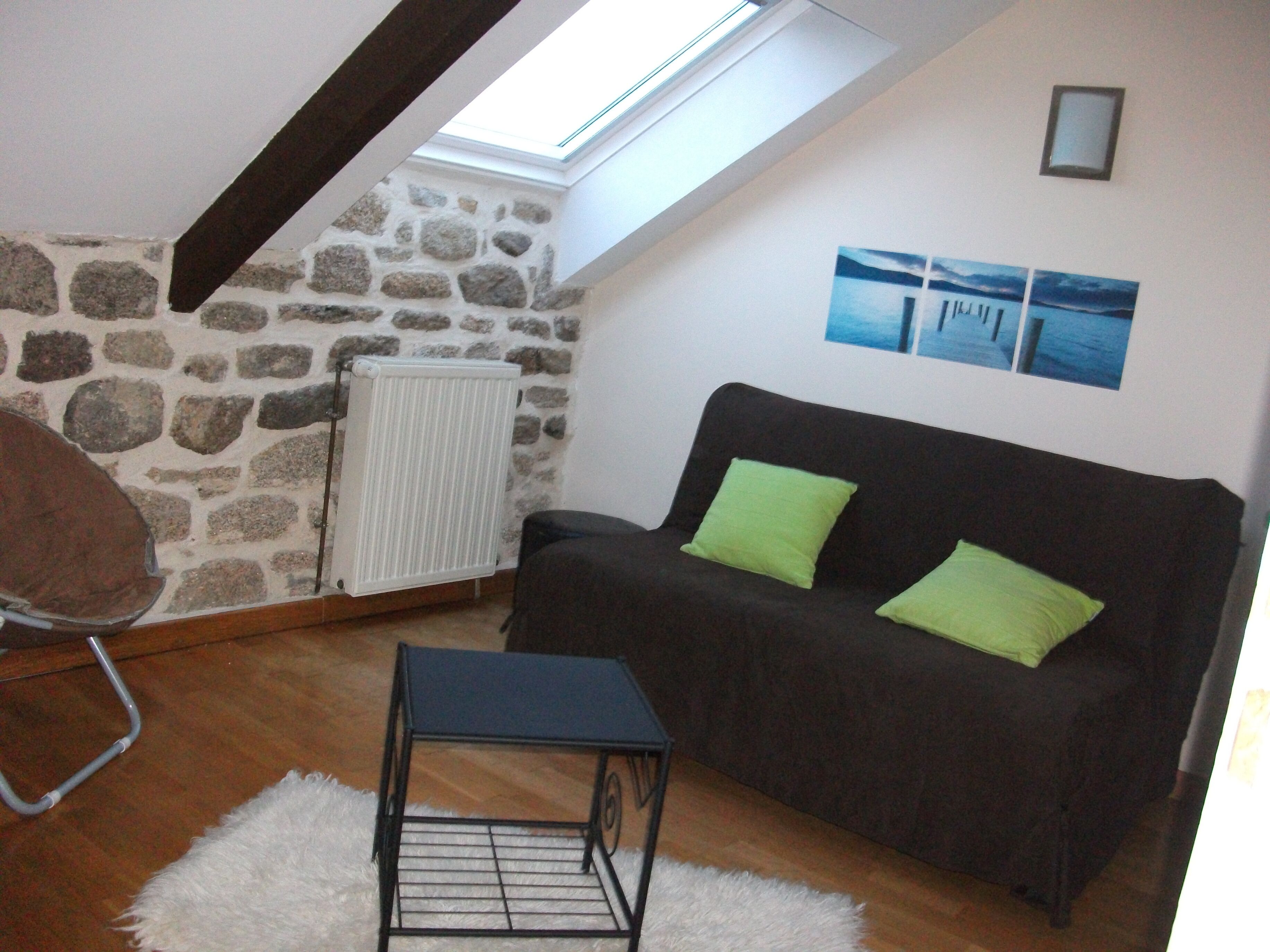 Trivlé domain, Oyat rental: nice T4 of 45 m2 in farmhouse