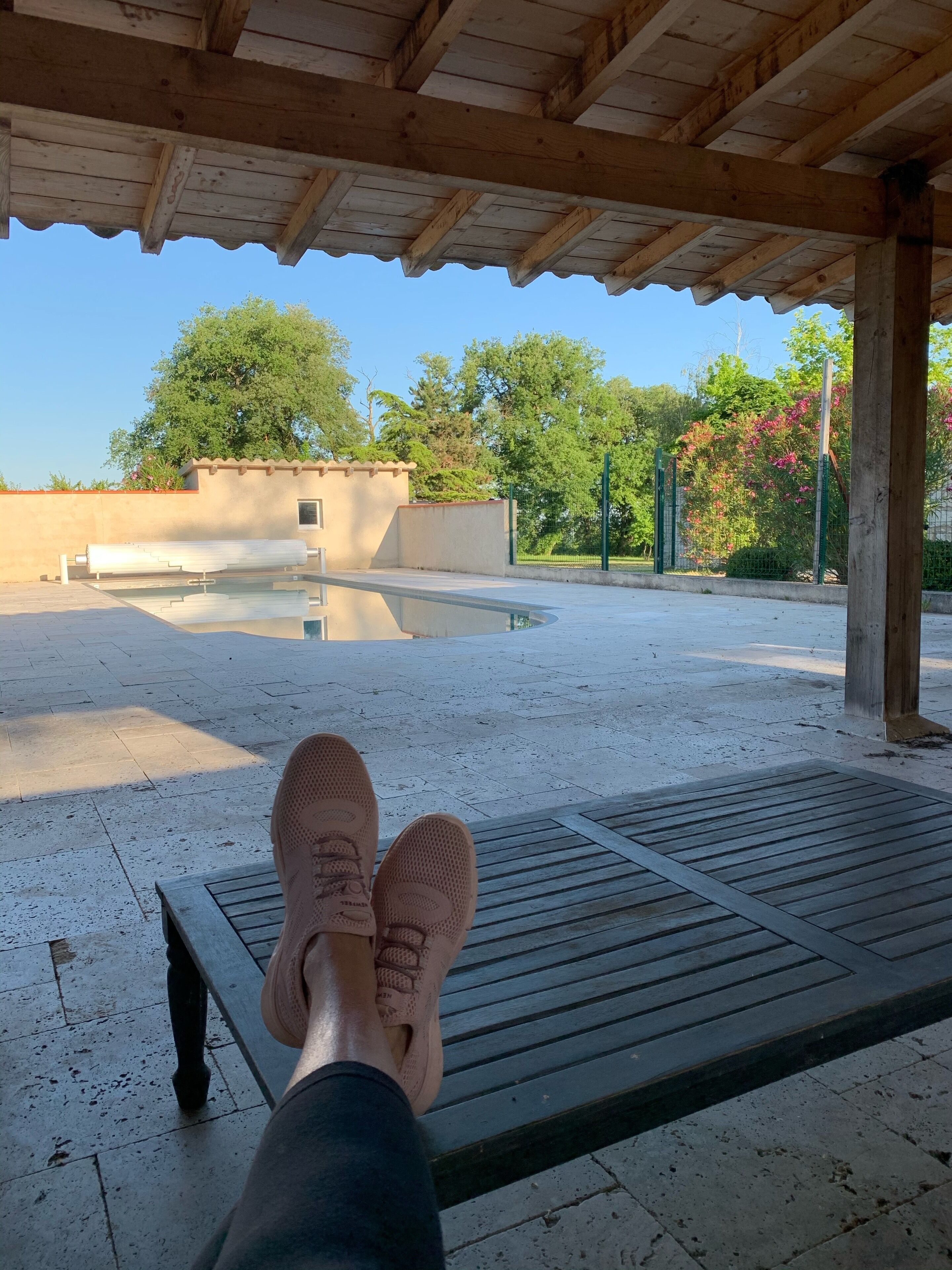 Alberca al aire libre 