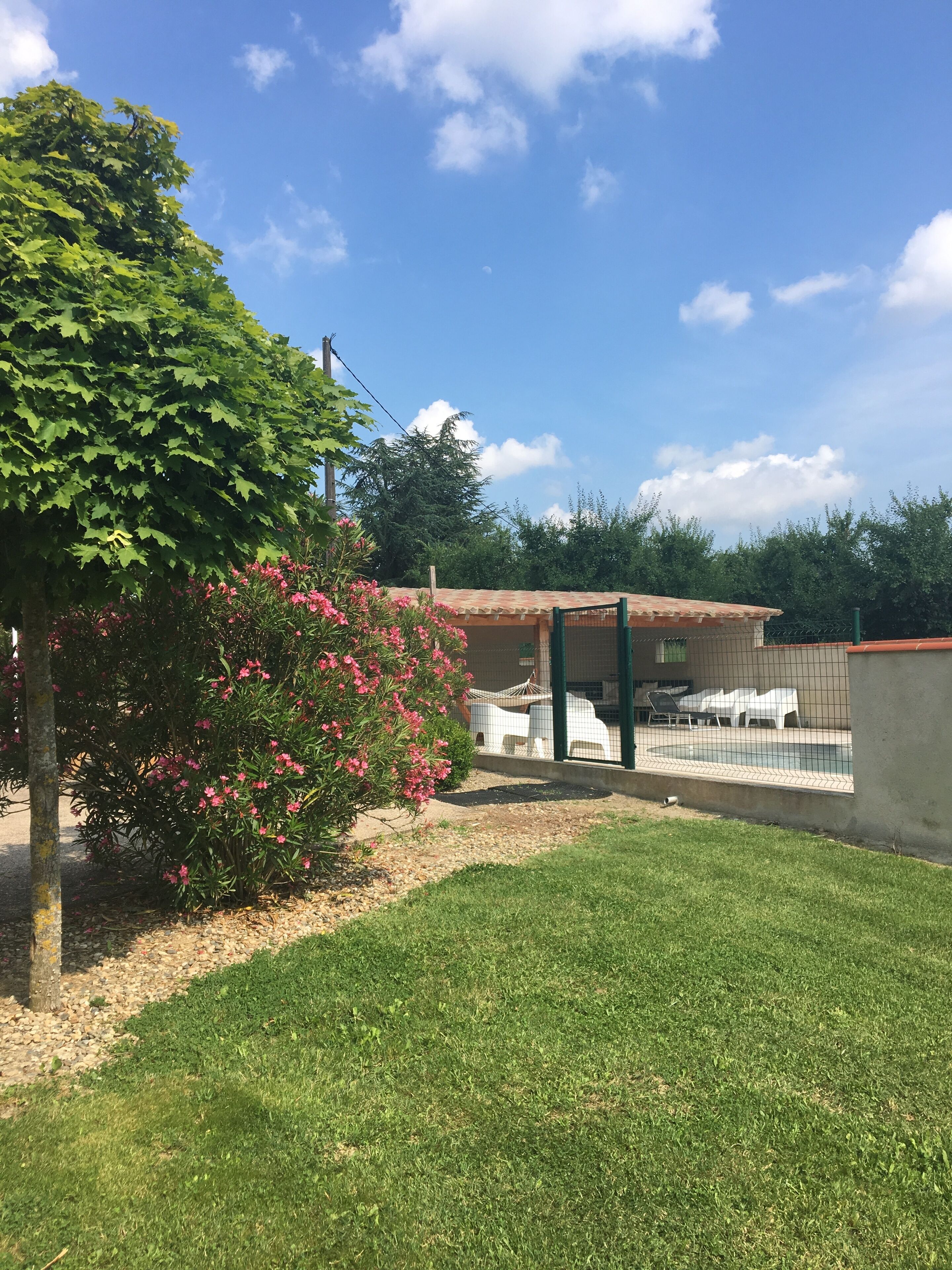 Enceinte de l’hébergement