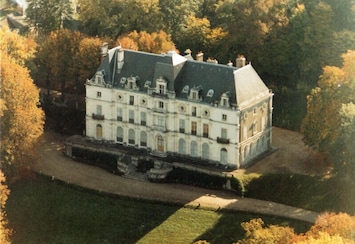 Le chùteau de Saint Gervas - façade principale